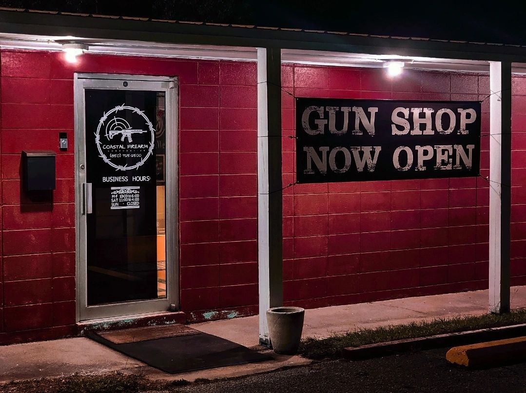 Coastal Firearm Corporation storefront at 534 S. Navy Blvd Pensacola FL